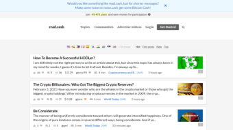 Earn BCH by Blogging