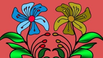 Colorful Flower "nft art.