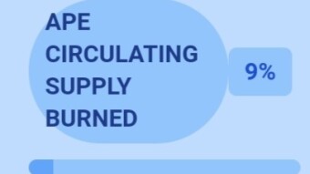 Day one of APE mining - currently 1825% APR