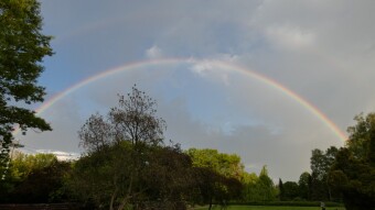 Poland, Silesia, yesterday's rainbow :)
