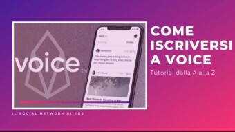 EOS Voice, Iscriviamoci assieme!