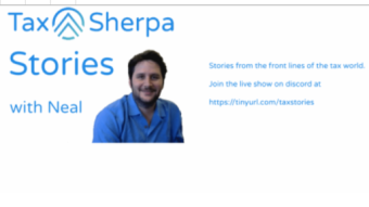 Tax Sherpa Stories Starts in 1 Hour