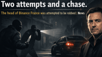 Two attempts and a chase. The head of Binance France was attempted to be robbed | News