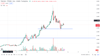Trading Spotlight - Cryptocurrency Toncoin (TON)