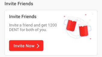 FREE 1200 dent Coin for new users!