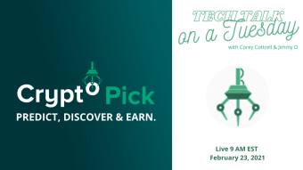 Tech Talk on a Tuesday w/ Corey Cottrell & Jimmy D: Featuring Crypto Pick