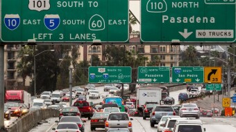 Impressionable Experiences:  Seeking The Inner Spirit:  L.A. Freeway