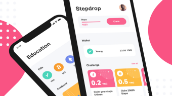 Young (YNG) platform review - Free crypto for walking!