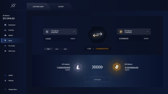 Stakenet add swap UI to light wallet