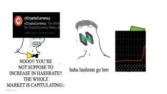 NERVOS NETWORK HASHRATE HAS GONE PARABOLIC