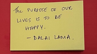 Index4Index - The Purpose of Our Lives is to be Happy.