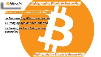 Bitcoin's the goto asset whenever people fear a possible crash of their fiat currency
