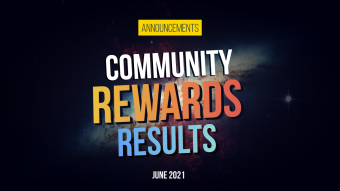 Community Rewards Results ! (June)