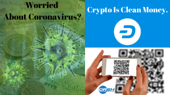 Worried about Coronavirus? Crypto Is Clean Money!