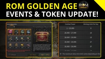 ROM Golden Age ⚔️| New Events & Token Minting Update!