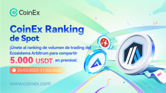 CoinEx lanza el trading de ARB para Spot y Futuros y lanza un evento especial de Tradeboard Ranking