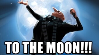 To the moon! But where is that?