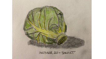 Inktober Day 20: Sprout