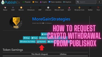 Tutorial: How to Request a Withdrawal of Your Earned Crypto from Publish0x to Your Wallet