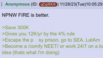 Thoughts on Barista FIRE? | 4chan greentext