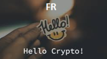 (FRENCH) HELLO YOU and of course HELLO CRYPTO . By a french man with some humor and title not too long.