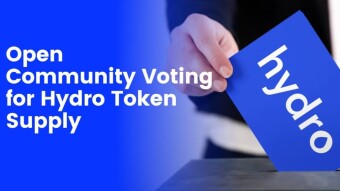 Open Community Voting for the Hydro Token Supply