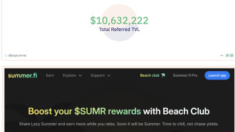 Beach Club Keeps Gaining Momentum: $10.6M in TVL and Counting!