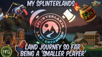 My Splinterlands Land journey as a 'smaller player'.