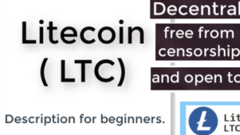 Litecoin (LTC) description for beginners. All you need to know!
