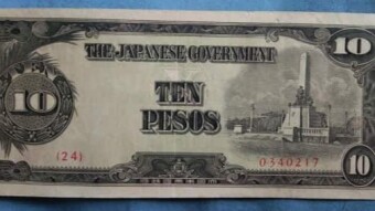 Philippine Currency during Japanese Invasion