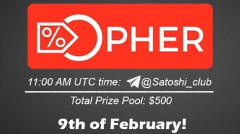 Join the AMA of Satoshi Club x Opher. Rewards: 500 USDT, February 9th.