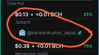 Wo! I have won the jackpot! Now my balance is 8.72$ dollars.