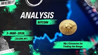 BTC: My 3 Scenarios for Trading the Range... (Mar 3, 2026)