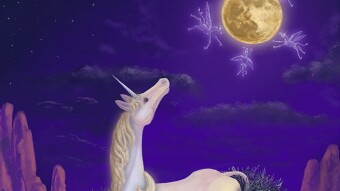 Digital art_2021. Mountain Unicorns