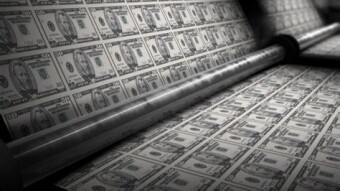 Let there be ink! US government prints over 22% of all US dollars in 1 year