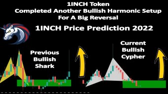 1INCH Token Completed Another Bullish Harmonic Setup For Big Reversal | 1INCH Price Prediction 2022