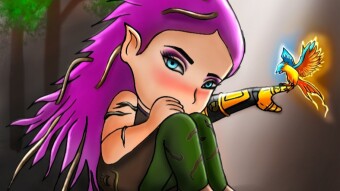 RUNEMANCER FLORRE..... Splinterlands art contest.
