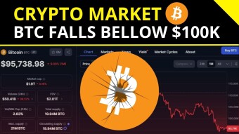BITCOIN Falls Below $100,000! The CRASH Continues?
