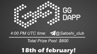 Join the AMA of Satoshi Club x GG Dapp. Rewards: 500 USDT, February 18th.