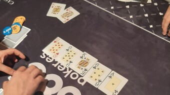 Review From Madrid 888 Live Poker Day 1c february 2020