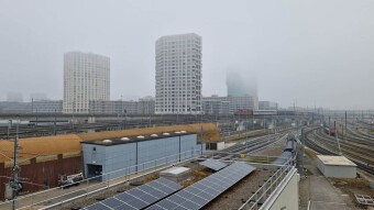 A cold and foggy morning