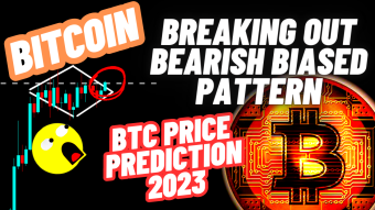 Bitcoin Is Breaking Out Bearish Biased Pattern | BTC Price prediction 2023