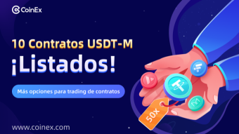 Con el fin de profundizar el dominio en el terreno de Contratos Perpetuos, CoinEx ha incluido 10 nuevos pares de trading de Contratos con Margen de USDT