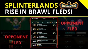 Splinterlands 🐉| There are More FLEDS in Brawls?!