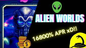 ALIEN WORLDS Y SU APR BRUTAL 🚀🚀