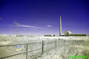 Ultraviolet and Infrared Photography - Georgia Power Plant Yates