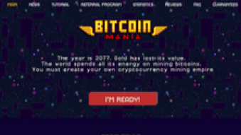 Bitcoin Mania Game - Passive Income - Free Play to Earn