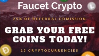 Earn free crypto with faucetcrypo