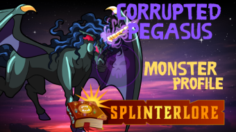 Splinterlands Legendary Card Profile - Corrupted Pegasus