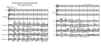 Kirchenmusik im melopoetischen Stil: I. Jesu, dulcis memoria [Philip Daniel; 2016, revised 2020]